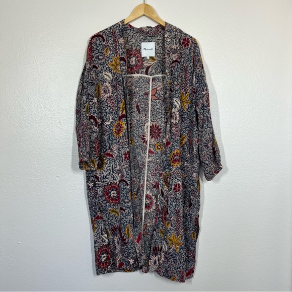 Madewell Bali Blooms Robe Jacket - Picture 2 of 16